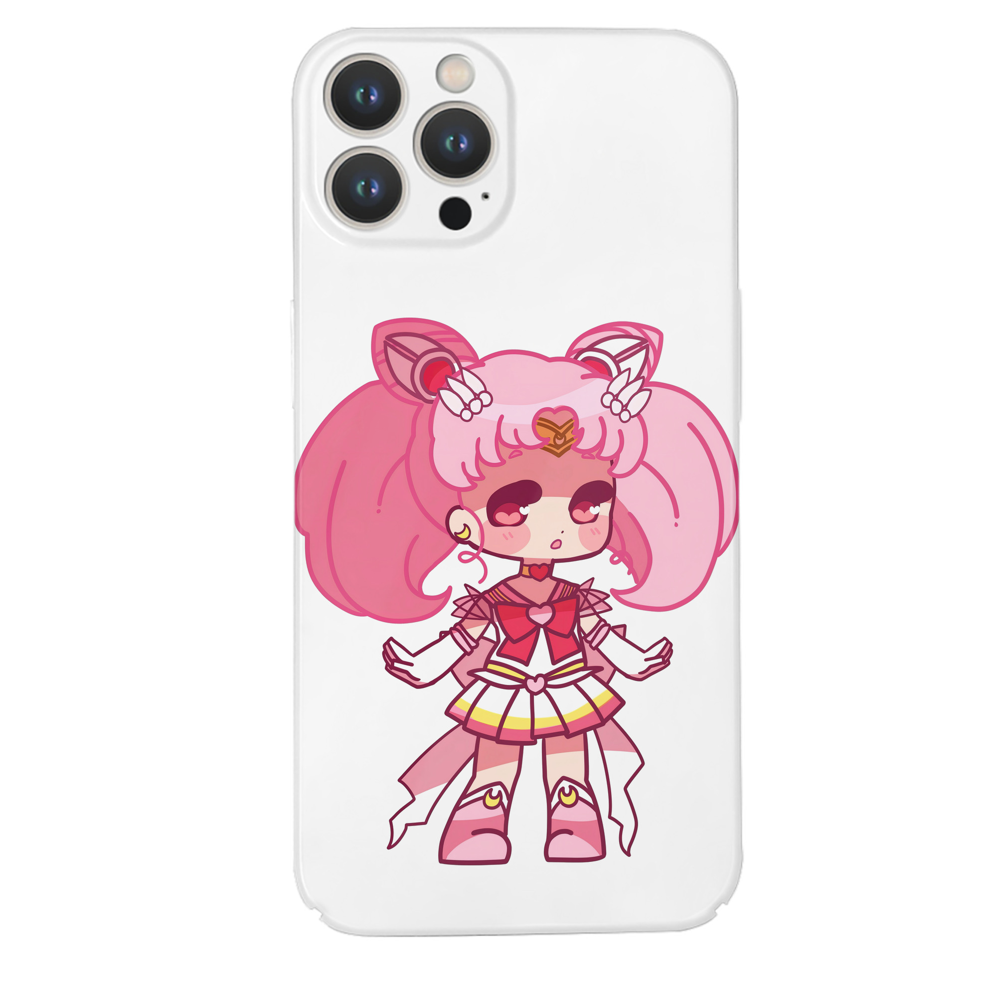 （画像用） 美少女戦士セーラームーン ちびうさ Sailor Moon Chibiusa Tsukino Usagi Small Lady Serenity 【iPhone 14シリーズ対応】ハードケース